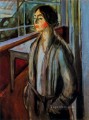Mujer en la terraza 1924 Edvard Munch